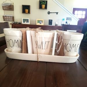 Home Sweet Home Rae Dunn Planters